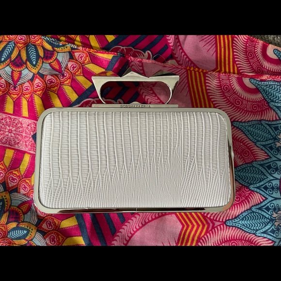 BCBGMaxAzria ZOE KNUCKLE CLUTCH- NWOT - Picture 2 of 5